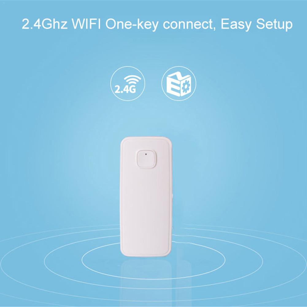 WIFI Water Leakage Alarm For DP-WW001 Smart Mobile Remote Control Flood Detector Alarm Overflow Protection Detector