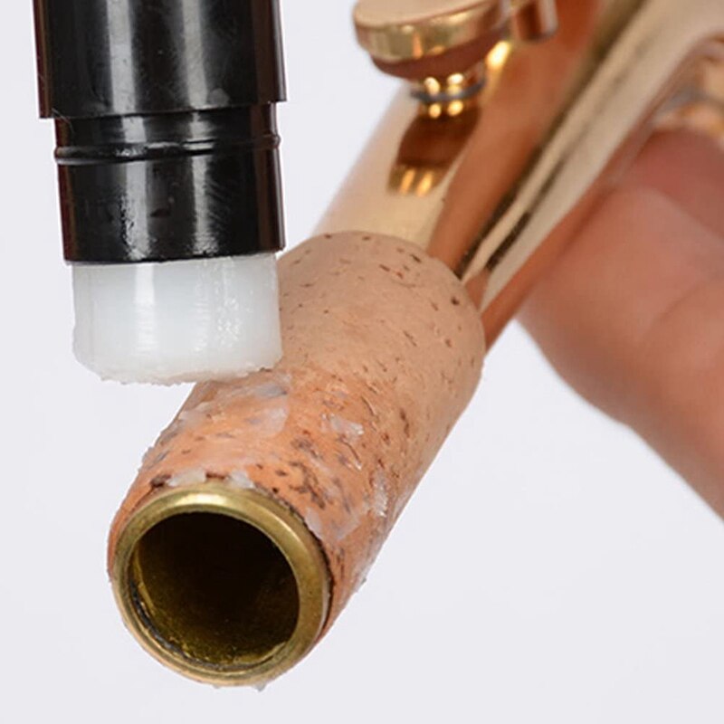 10 Uds junta para clarinete hoja de corcho instrumento Sax Accesorios de reparación Kit de reemplazo Kit,9.1X1.3X0.2Cm