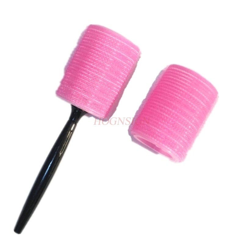 hair rolls Self-adhesive air bangs artifact plastic hair rollers short hair curlers large volume inside buckle hair curler'