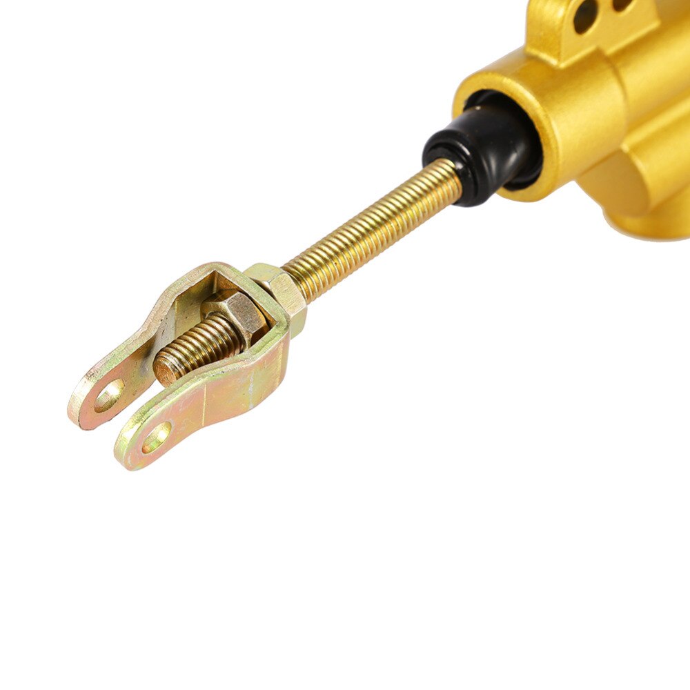 Golden Motorfiets Vuil Pit Quad Bike Sportbike Atv Achter Voet Hoofdremcilinder Scooter Motorfiets Accessoires Aluminium