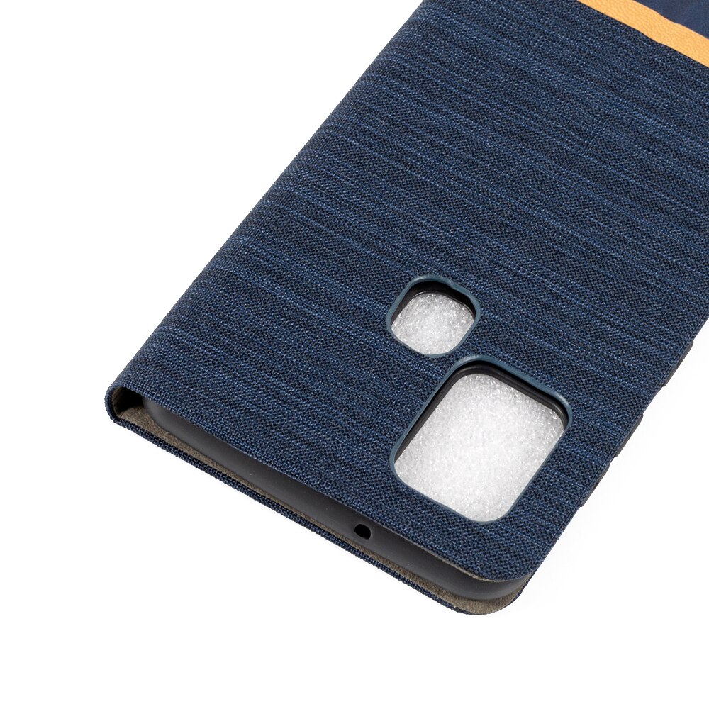 Pu Leather Wallet Case Voor Samsung Galaxy A21S Zakelijke Telefoon Case Voor Samsung Galaxy A21S Boek Case Soft Silicone Back cover