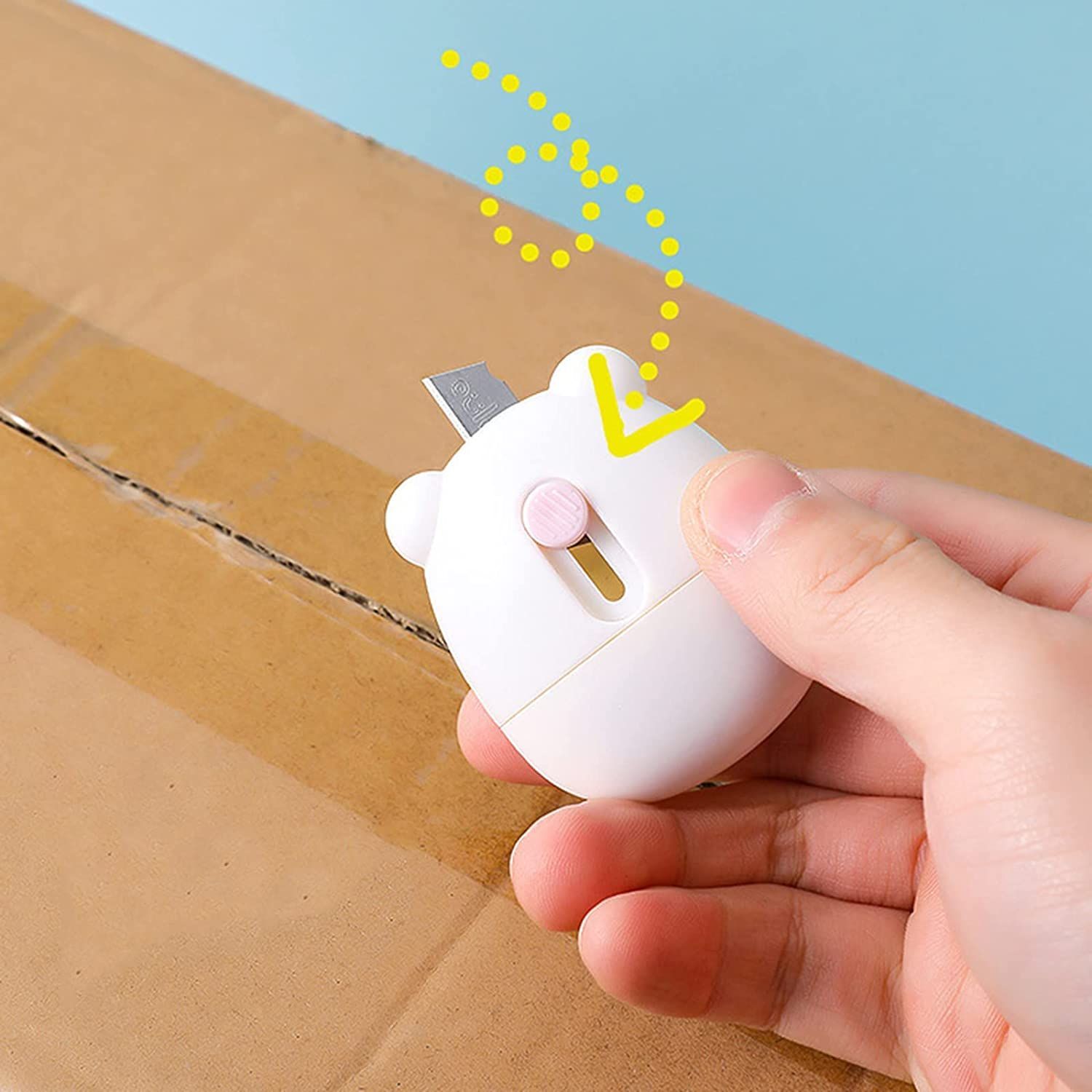 2 in 1 Identity Protection Roller Stamp Identity Cover Eliminator Cute Refillable Inking Private Information Protection Roller