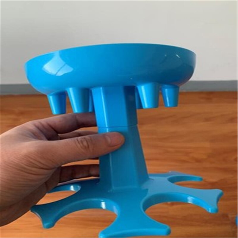6 Shot Glass Dispenser Holder Wine Glass Rack Cooler Beverage Dispenser Party Started Fast Games Drinking Tools Bar Accessoies