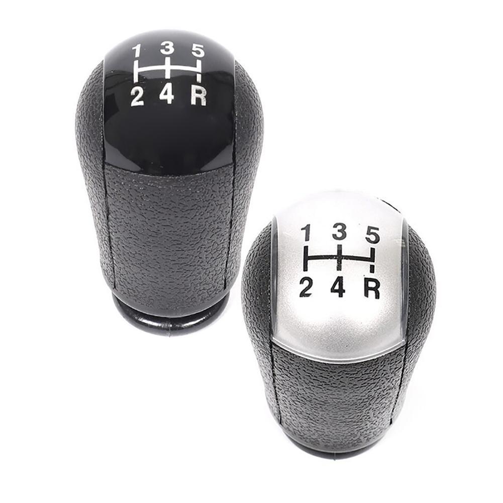 5 Speed Manual Car Gear Shift Knob For Ford Focus Mondeo MK3 S-MAX C-MAX Mustang Galaxy Fiesta MK6 Transit Black/Silver