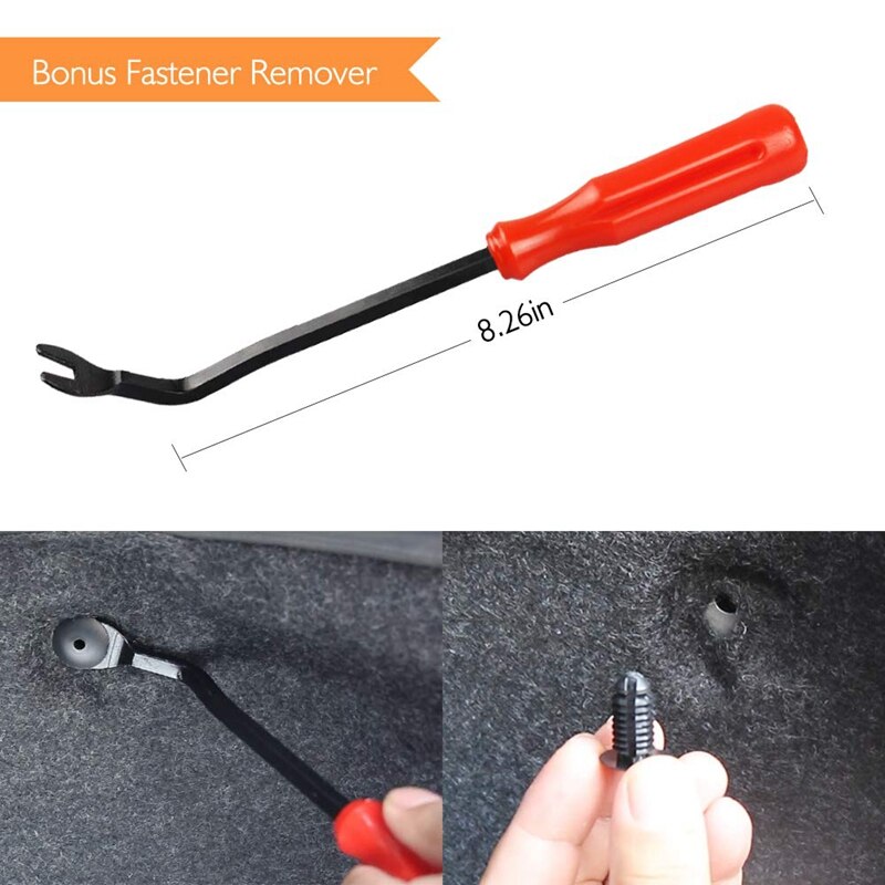 435 Stck Wagen Halter Clips & Plastik Befestigungselemente Bausatz - 19 die meisten ular Größen Auto drücken Stift Nieten einstellen -Tür trimmen Tafel Clips Pro G