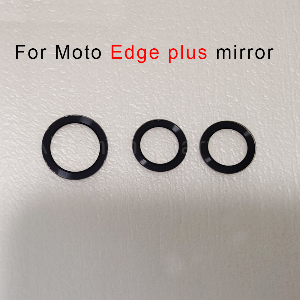 Terug Camera Lens Glas Voor Motorola Moto Rand Plus Rear Camera Lens Glas Vervangende Onderdelen Voor Moto Rand +: Camera lens