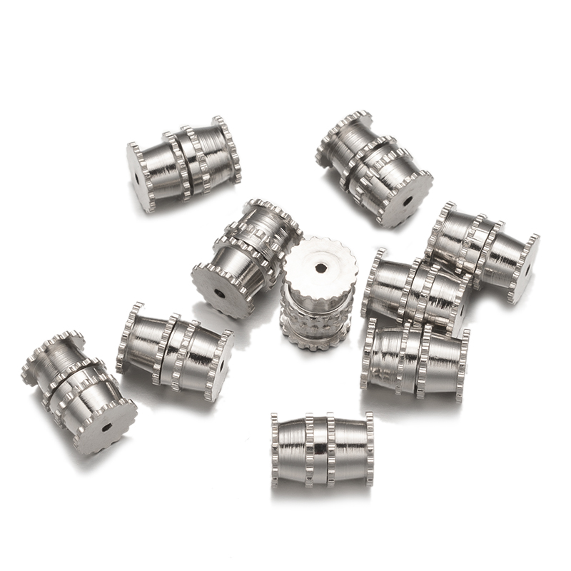 20pcs 12x4mm Brass Screw Clasps Barrel Clasps Cord End Caps Jewelry End Tips Connectors for Bracelet Necklace Making Accessories: green