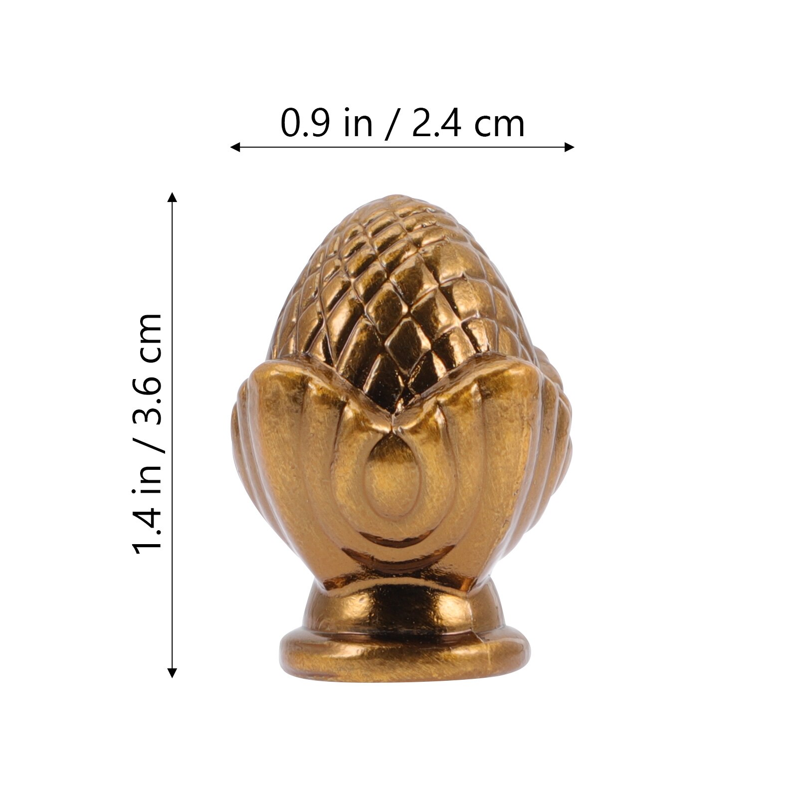 8pcs Lamp Finials Decorative Lamp Shade Knobs Light Finial Adornments