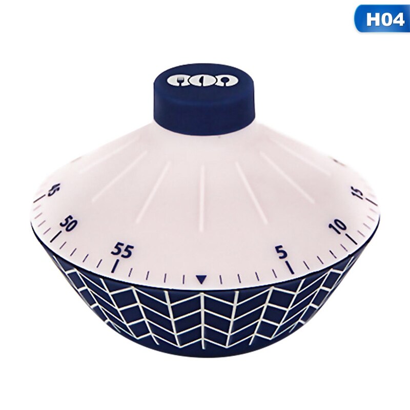 Kitchen Timer Pot Kettle Shape 60 Minutes Mechanical Timer Countdown Timer Alarm Clock Reminder for Cooking Gadgets: 04