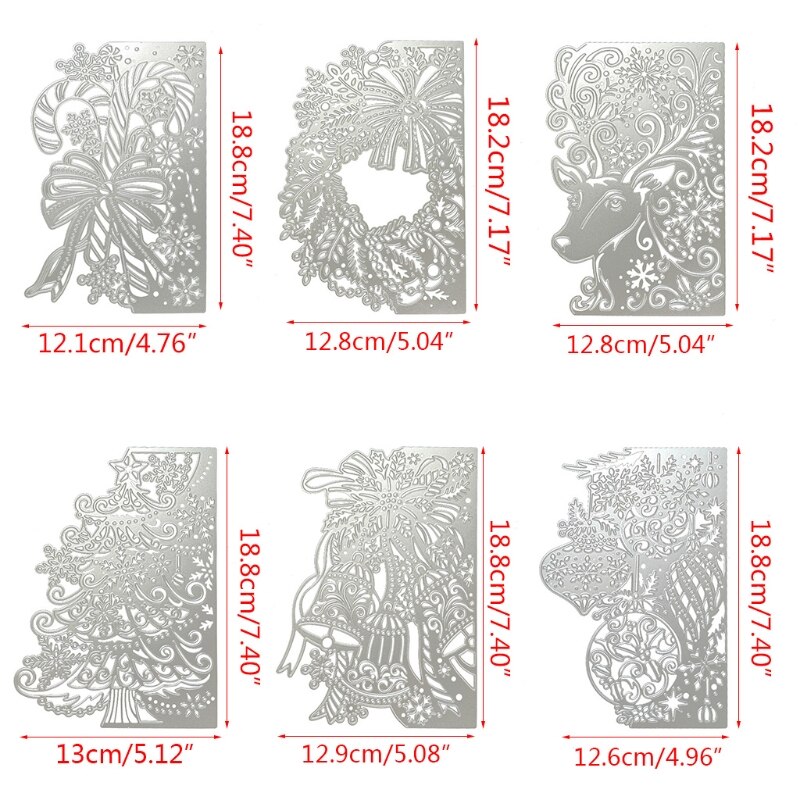 Metal Mold for DIY Supplies Metal Cutting Die with 6 Optional Size Handsize Simple Mold Fine Made DIY Supplies