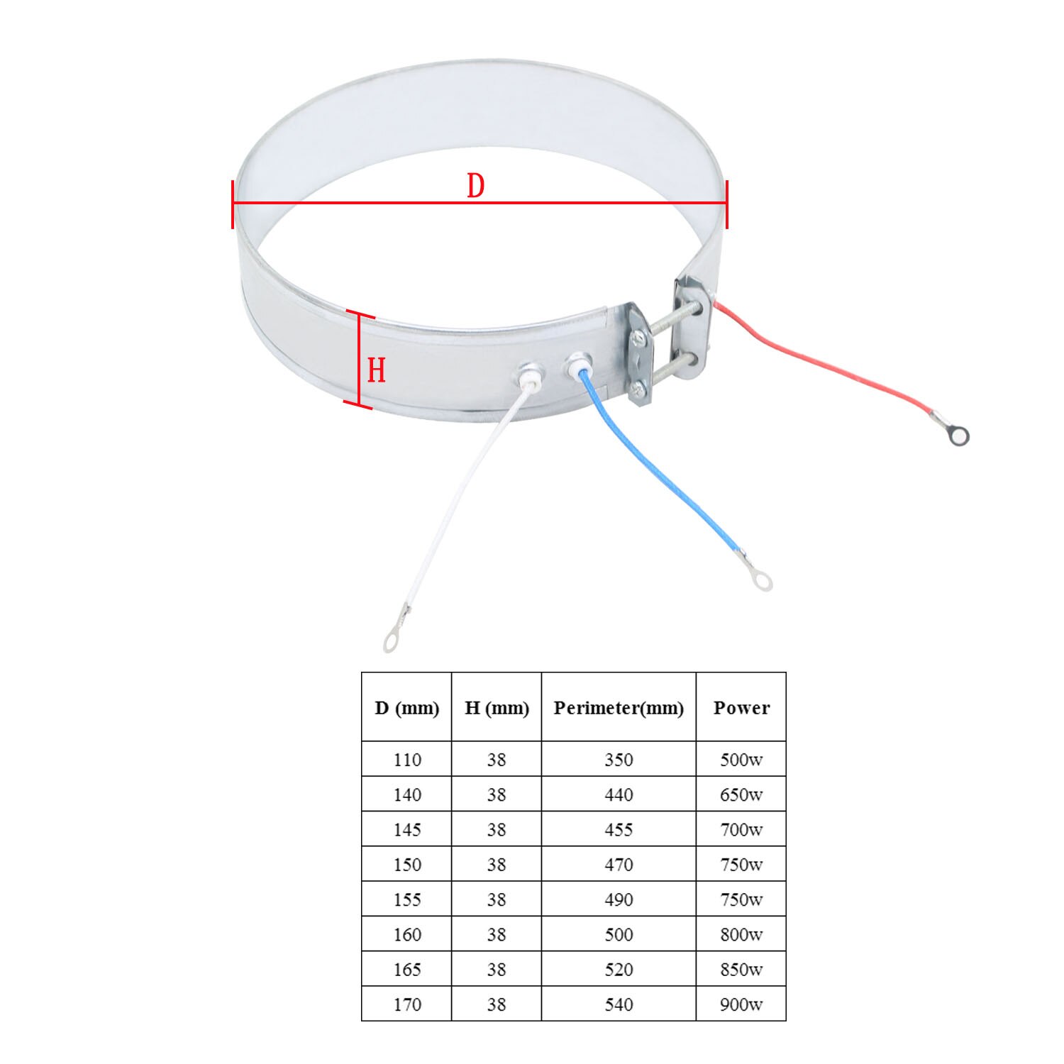 Ring heating element 220V750W For Electric Cooker Household Appliances Electric kettle heating ring accessories
