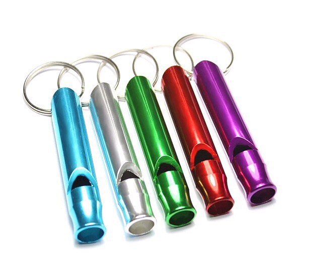 1/3/10Pcs Multifunctionele Aluminium Emergency Survival Whistle Sleutelhanger Voor Camping Wandelen Outdoor Gereedschap Training Fluitje