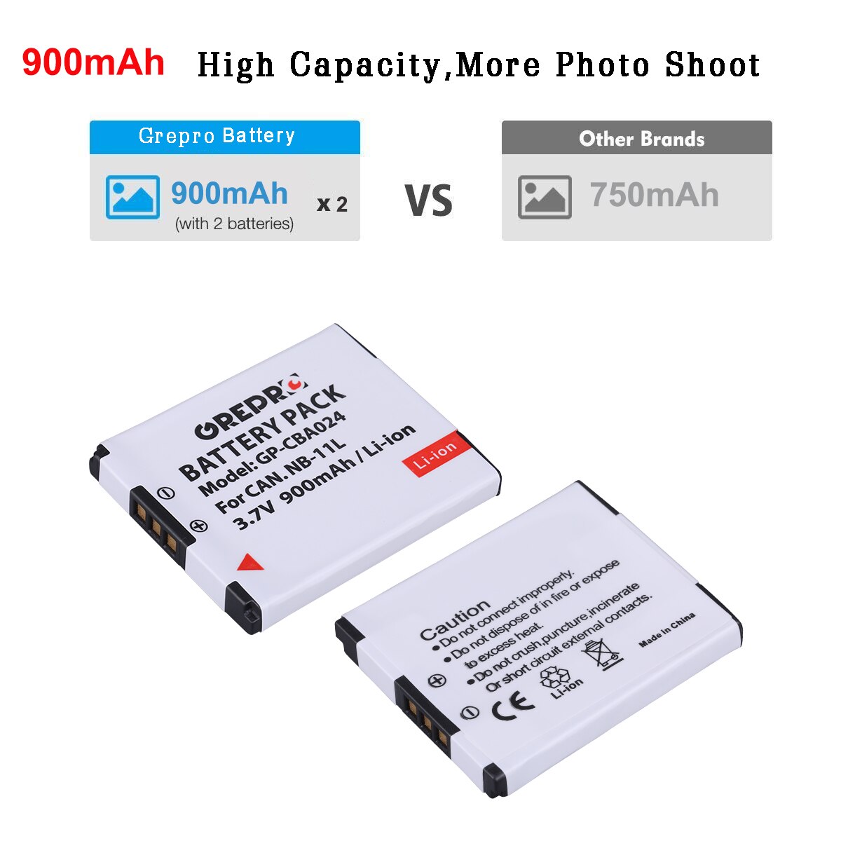 NB 11L Battery Charger with NB11L NB-11L Battery Set for Canon Powershot SX410 is, SX420 is, Lxus 182, IXUS 240 HS, A2300 is