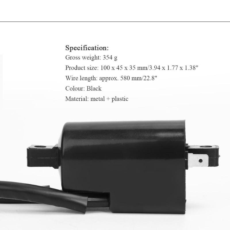Vodool 1pc 2-- tråds tändspole för suzuki gsf 400 gsf 600 gsf 1200 gsf 400 600 1200 bandit tändspole system biltillbehör