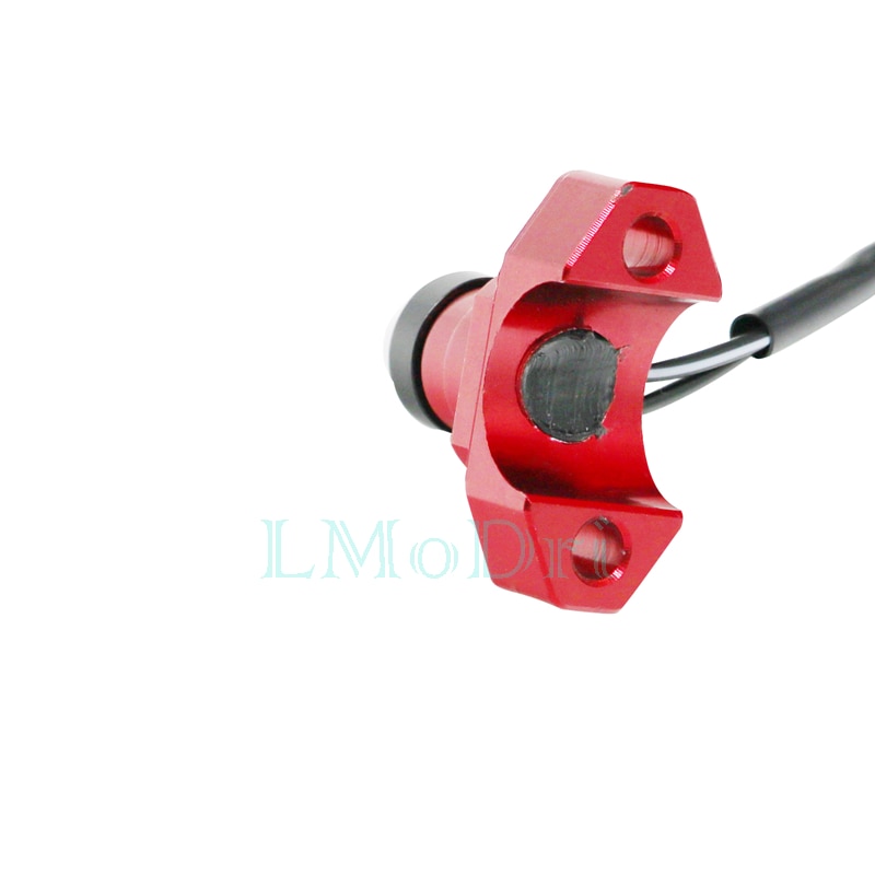 LMoDri-Interruptor de aluminio CNC para motocicleta, manillar de botón de retorno Manual, luces delanteras de montaje, 22mm