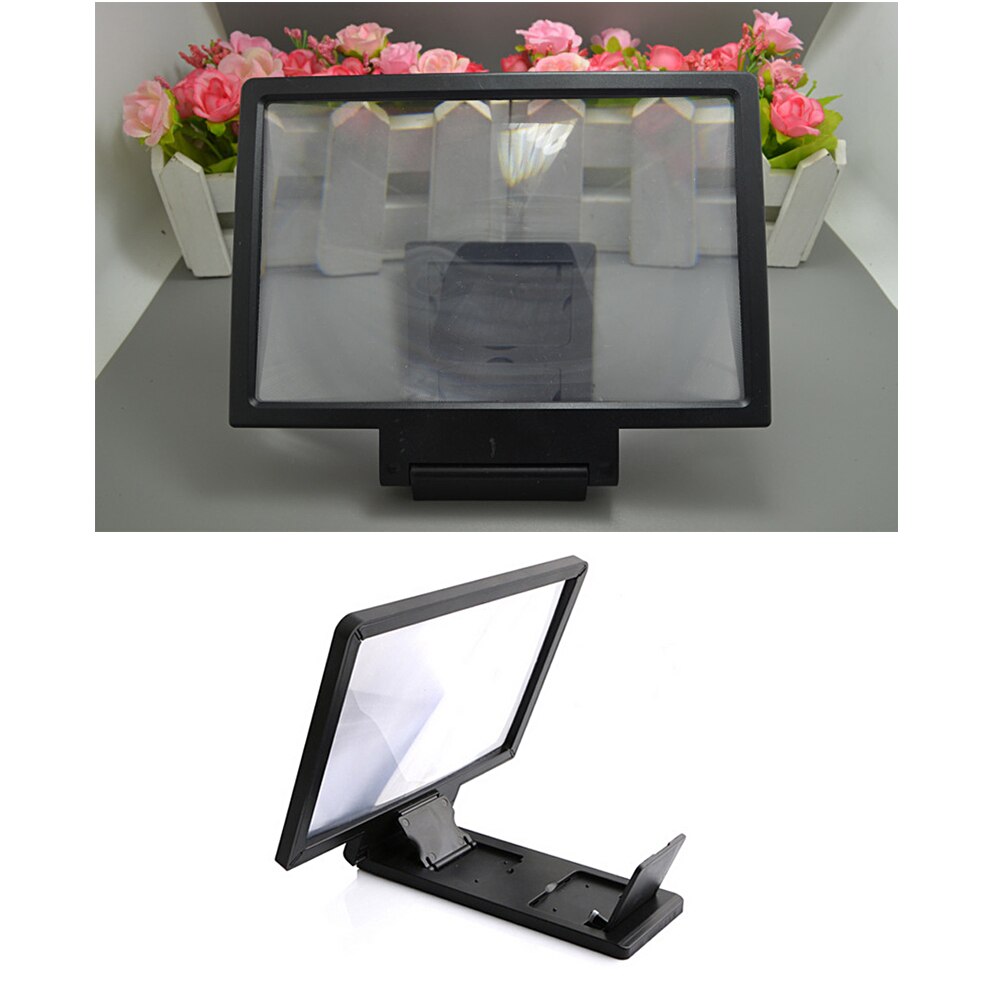 Universele Mobiele Telefoon Screen Magnifier Beugel Vergroten Stand Ogen Bescherming Vouwen 3D Video Screen Display Versterker Expander