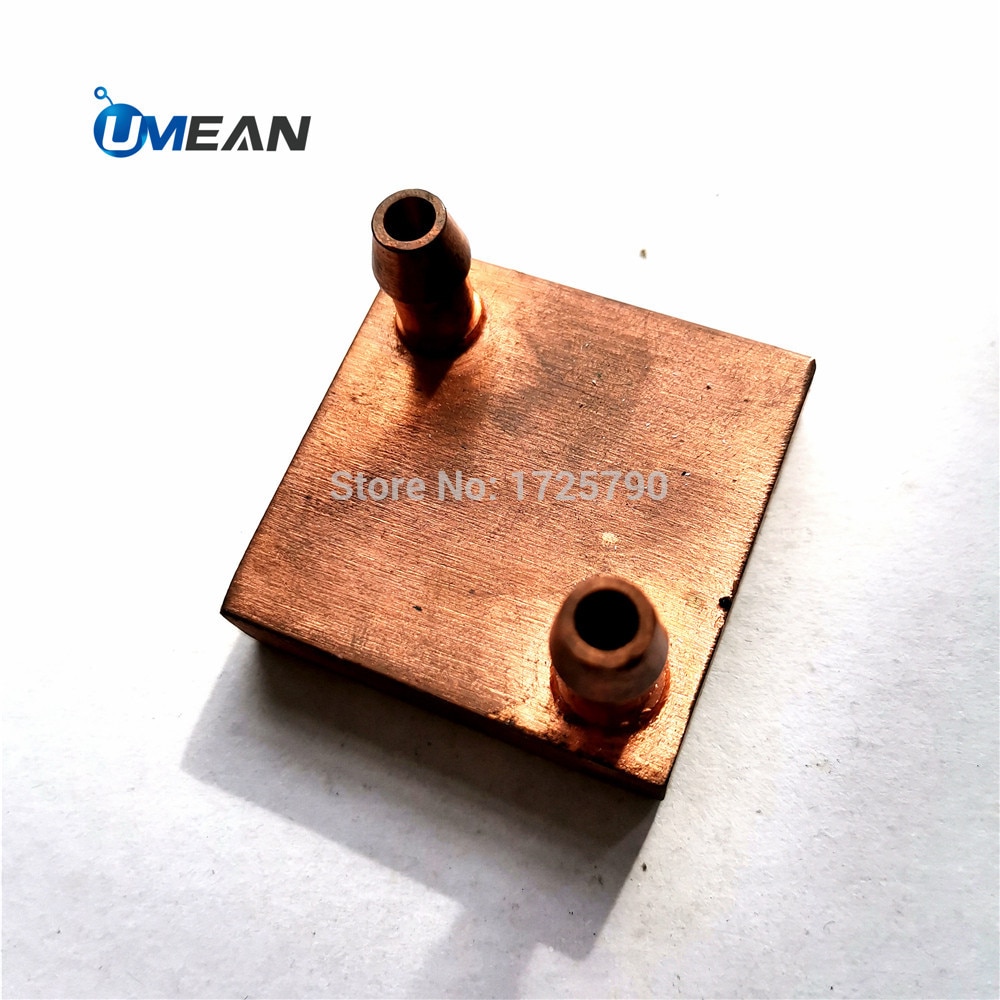 Copper Water Cooling Block Liquid Heatsink Radiator for Semiconductor Cooler Kit 12706 Peltier Computer CPU GPU