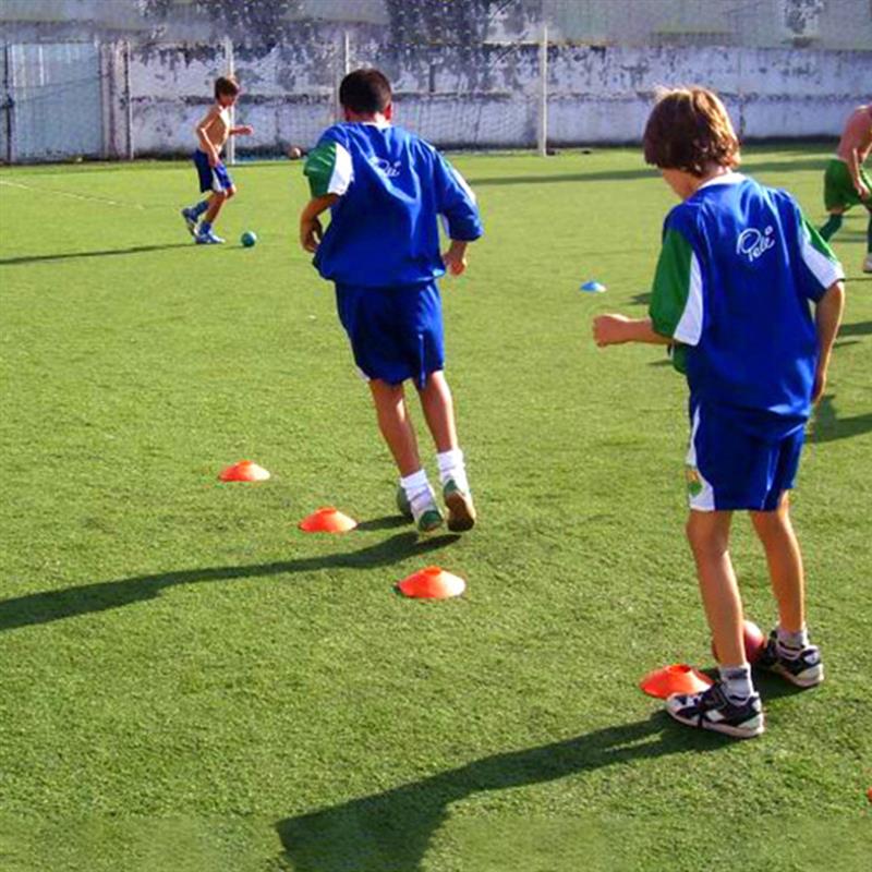 50pcs Agility Disc Cone Set Multi Sport Training Space Cones For Soccer Football Ball Game With Plastic Stand Holder Storage Bag