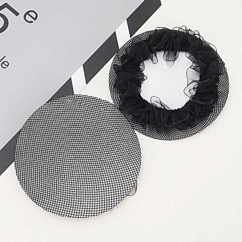 4 Beautiful Hair Covering Women's Hair Net Ballet Dance Skating Styling Accessories