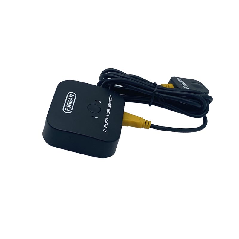 2 Port USB2.0 Switch plug and Play Usb Port printer Keyboard Mouse Sharing Switch Black usb sharing switch