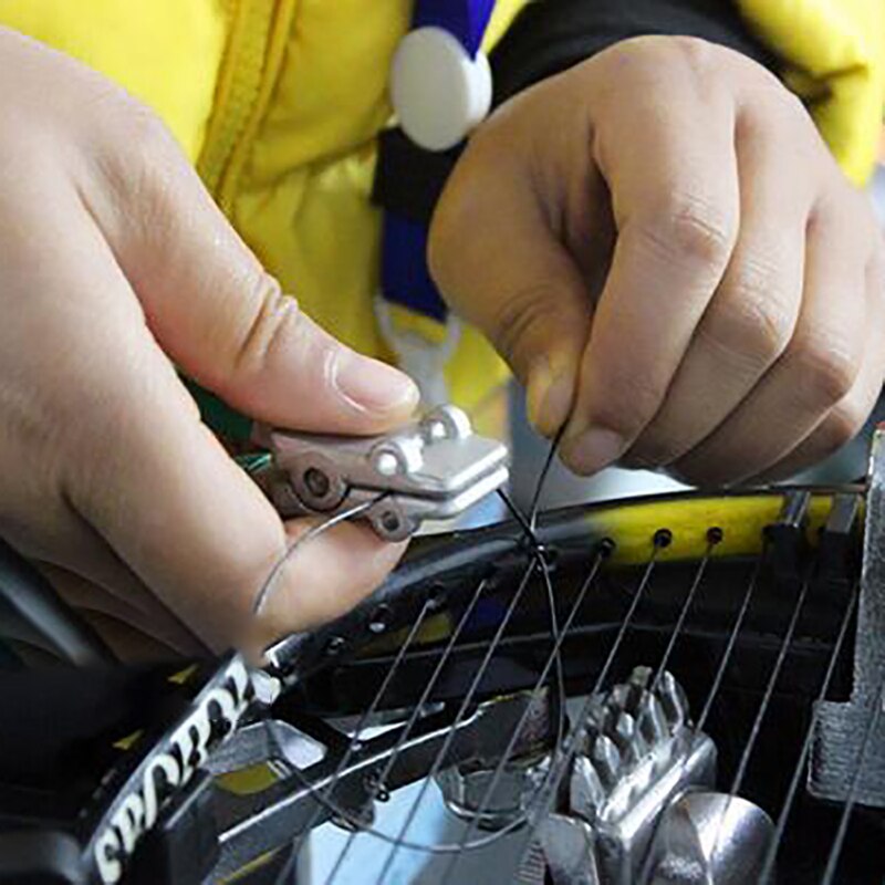 Pince De Démarrage Pour Cordage De Raquette – 3 Ressorts, Tête Large | Compatible Badminton Et Tennis