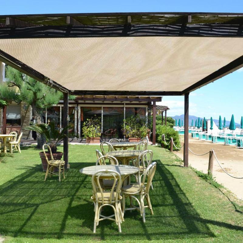 5 Size Anti-UV Block Sun Shelter Sail Canopy Outdoor Camping Yard Garden Patio Pool Sunshade Protection Awning Sunscreen