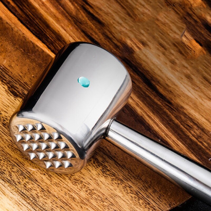 2 Stainless Steel Steak Loose Meat Hammers, 304 Stainless Steel Household Tender Meat Hammers, Kitchen Meat Hammers