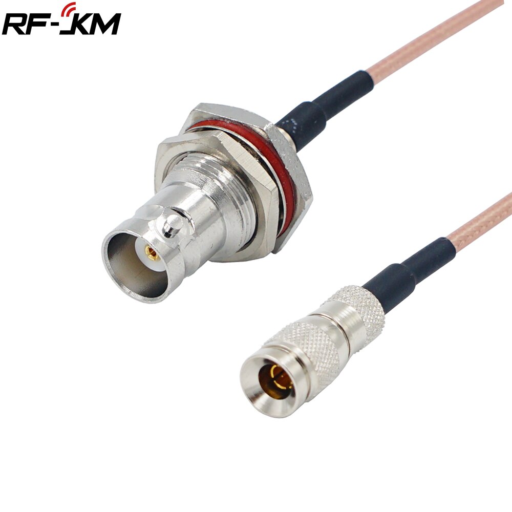 DIN 1.0/2.3 Mini BNC To BNC Male Female Connector Cable RF RG179 HD SDI 75ohm For Blackmagic HyperDeck Shuttle
