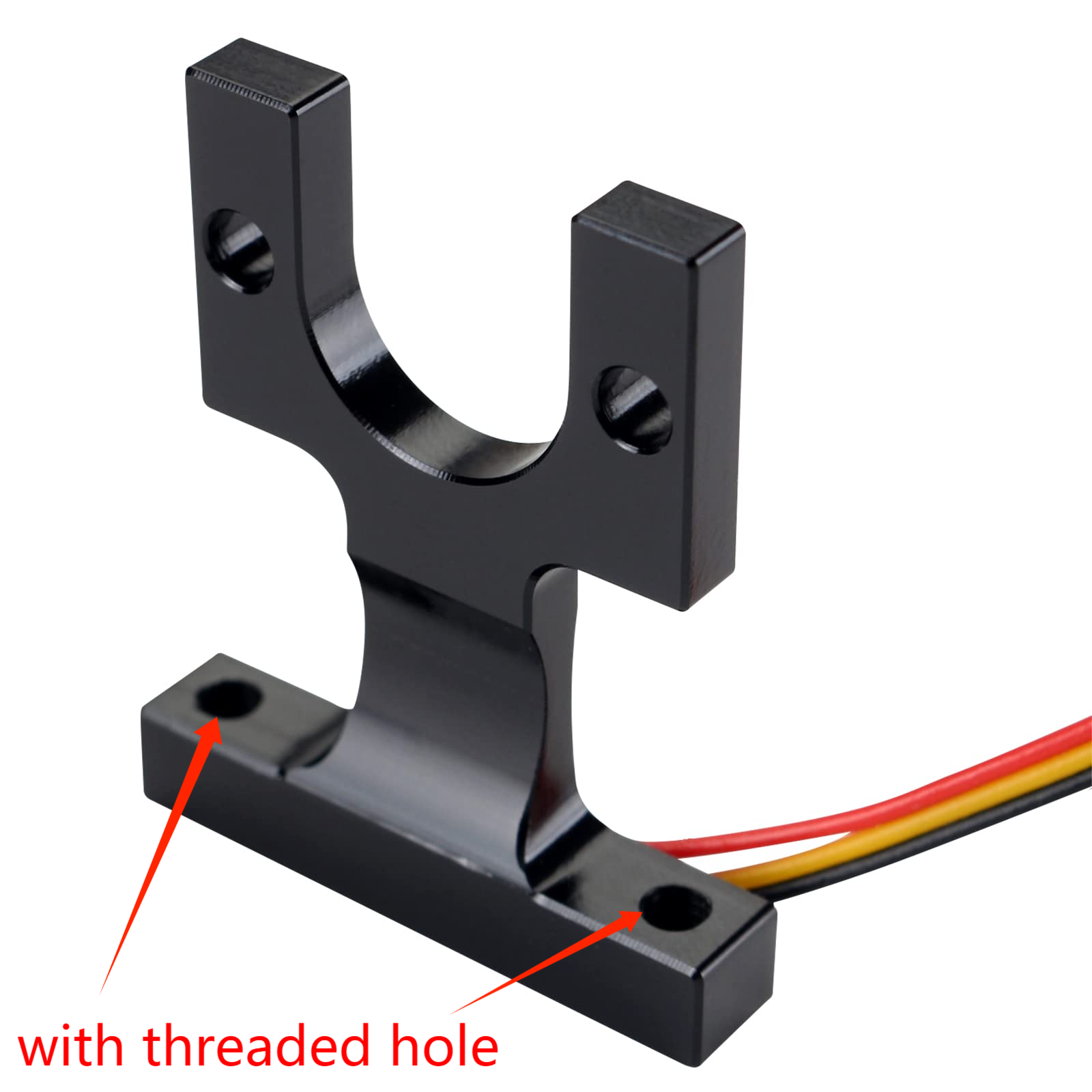 Toaiot Hotend-Kit de bloques de montaje, Sensor de estensómetro, piezas de repuesto, nivelación automática para piezas de impresora 3D Anycubi Vyperr, reemplazo: Rojo