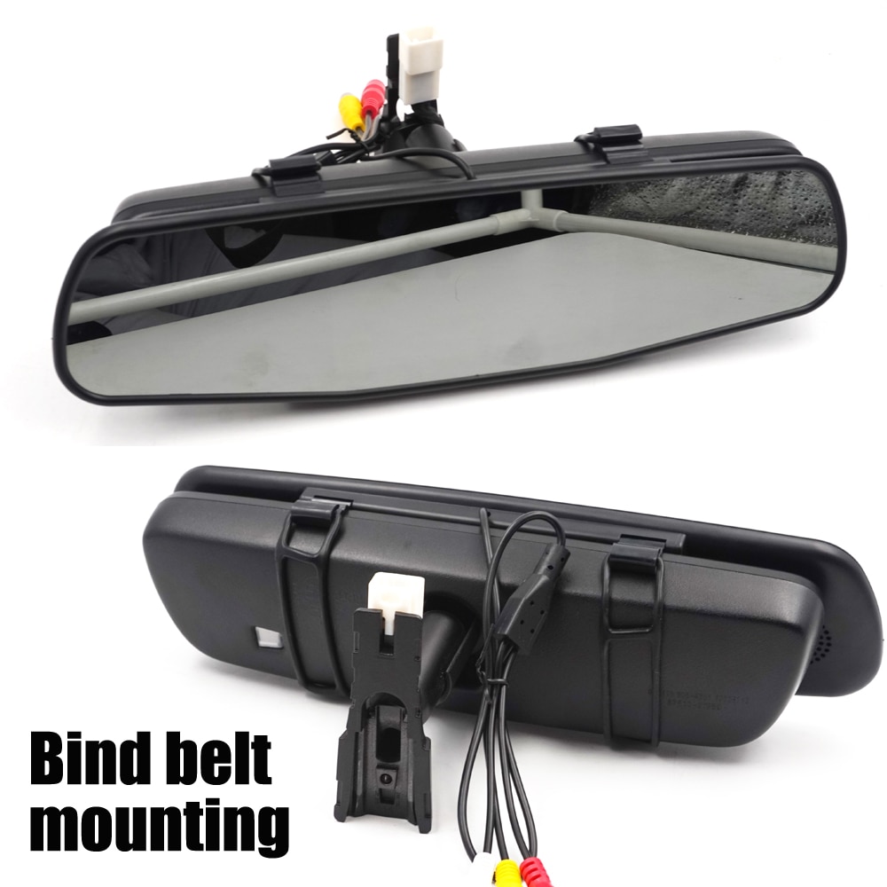 Car Rearview Mirror Monitor HD Video Auto Parking Monitor TFT LCD