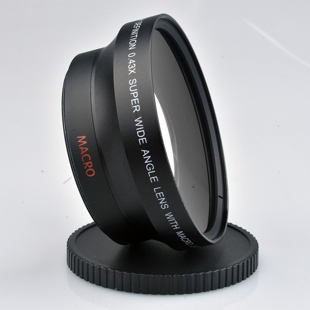 67Mm 0.43X Professionele Groothoek Lens Optische Glas Ultra Groothoek Fisheye Lens Voor Digitale Camera 'S