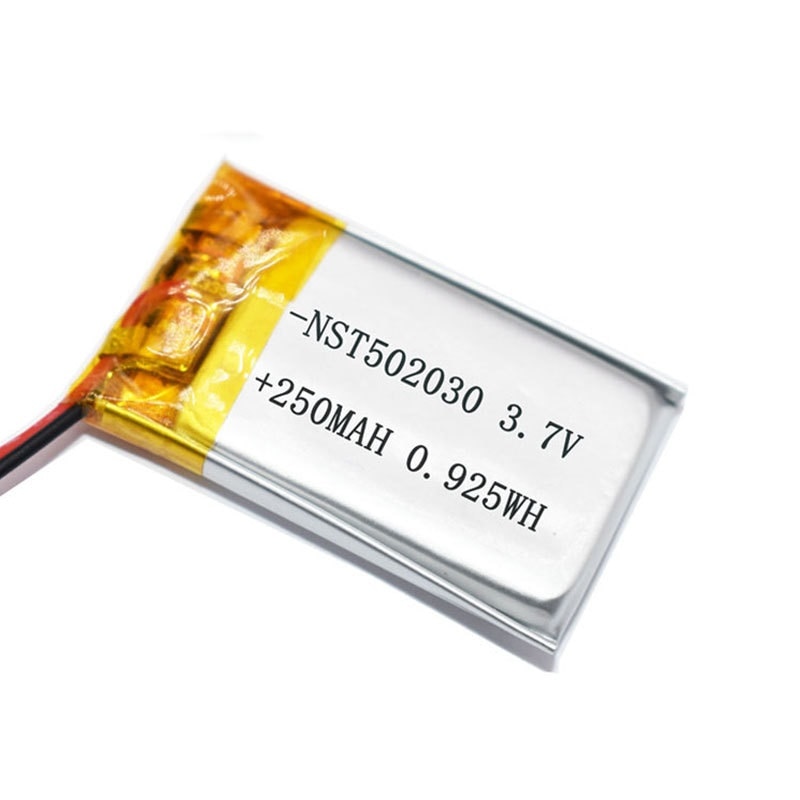 3,7 V 200mAh 250mAh 502030 Lithium-Polymer Li-Po Li ionen Akku Lipo Zellen Für MP3 MP4 Spielzeug Lautsprecher Tachographen POS