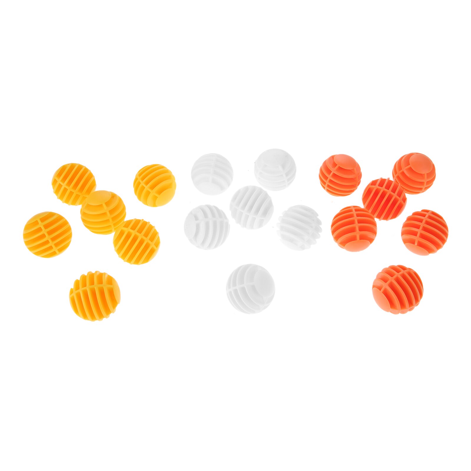 Bolas de Golf espaciadoras, 6 piezas, 42mm, práctica de entrenamiento para Golfista, principiantes, Swing Hit, interior y exterior, bolas de práctica de entrenamiento huecas de plástico