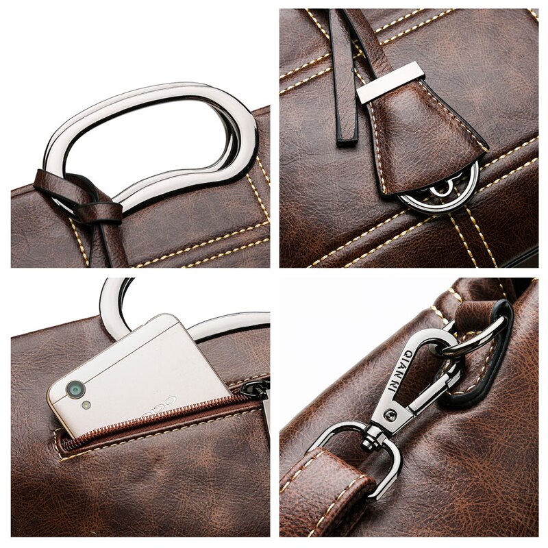 Bolsos de lujo para mujer bolsos de hombro de marrón para mujer bolso de mensajero Vintage para mujer bolso bandolera