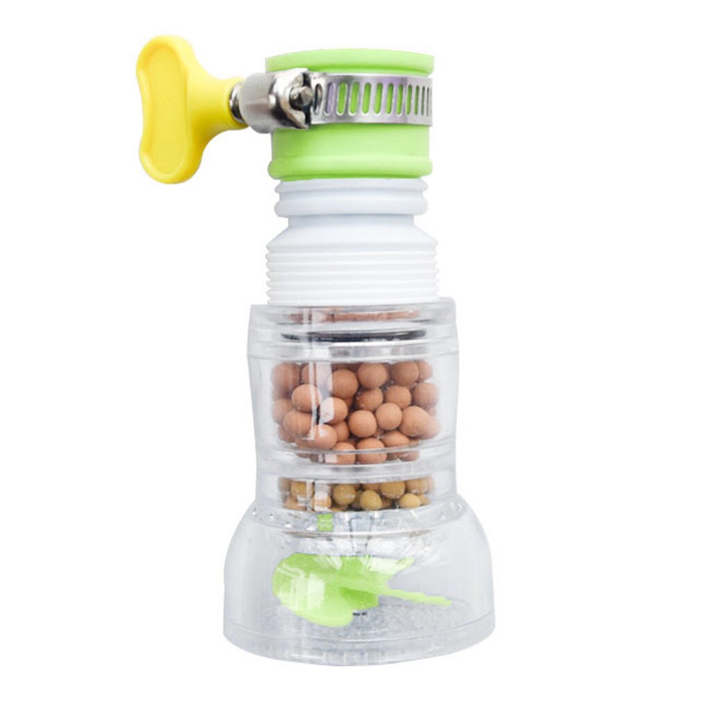 Carbon Faucet Water Purifier Household Kitchen Faucet Filter Tap Water Clean Purifier Water Filter Faucet extender: B