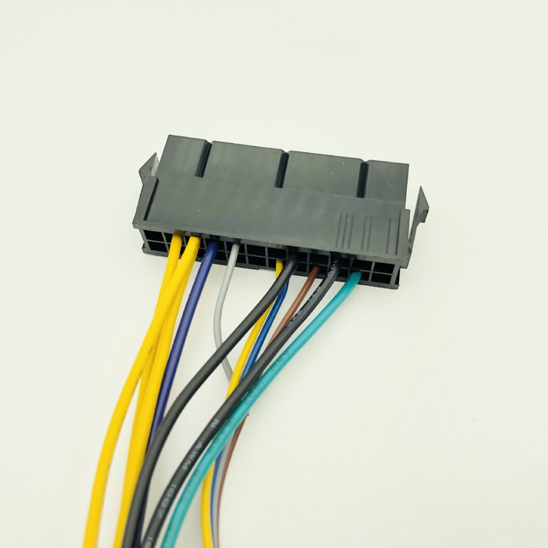 30 CM Modulaire Voeding Kabel ATX 24Pin 24 Pin Vrouwelijke om 6Pin 6-Pin Male Mini 6Pin Connector voor HP Elite 8100 8200 8300 800G1