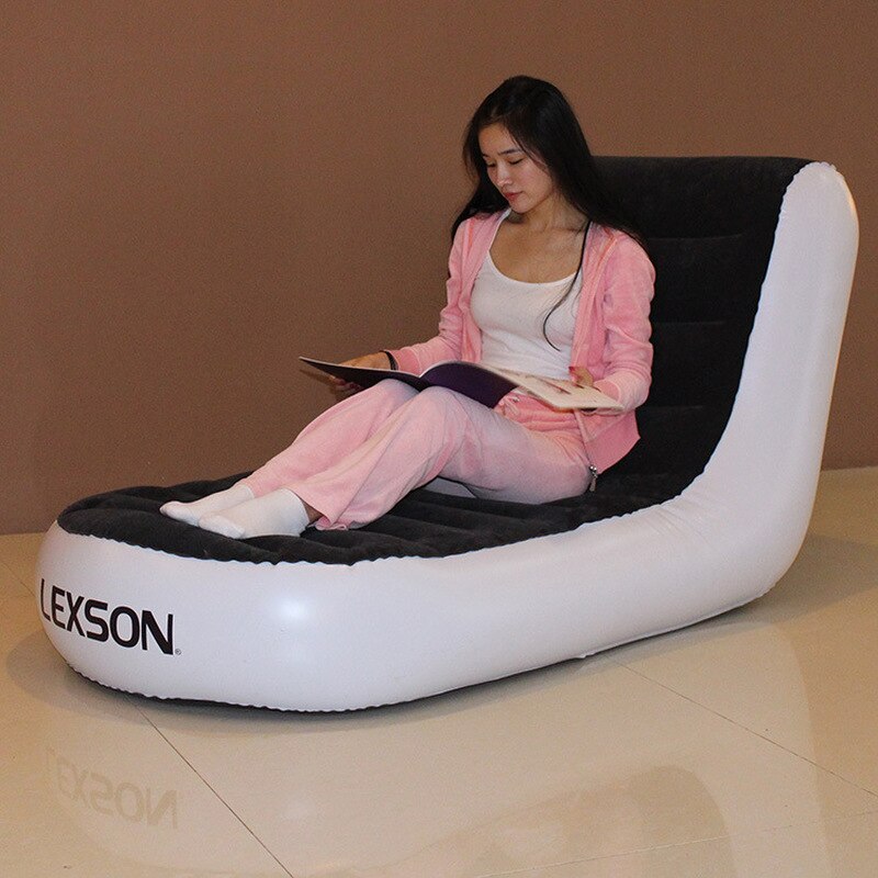 15%,Foldable Chaise Lounge Chair Lazy sofa inflatable sofa bed double inflatable sofa outdoor inflatable sofa