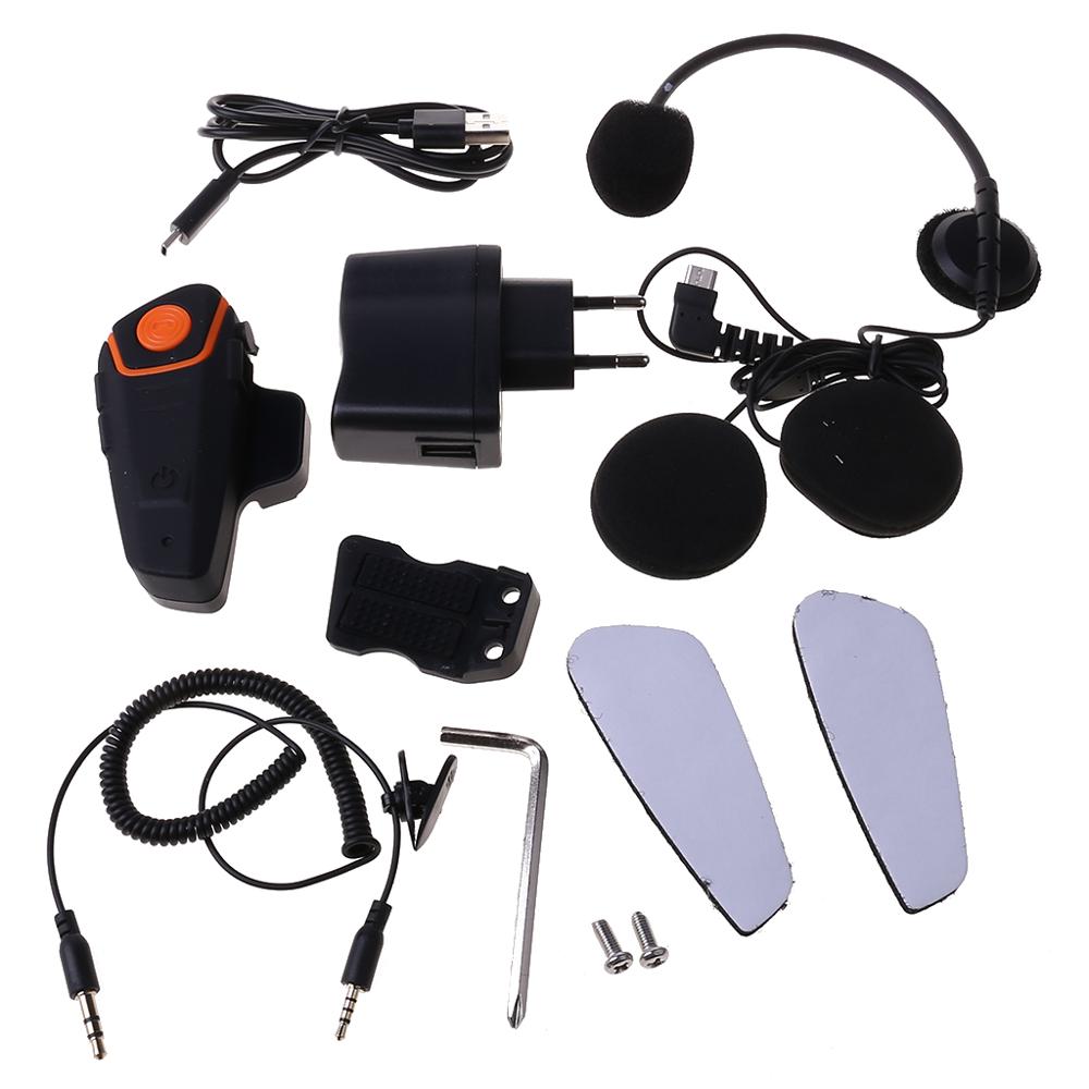 Waterdichte BT-S2 Multi Bt Interphone 1000M Motorfiets Bluetooth Helm Intercomunicador Motor Interphone Headset