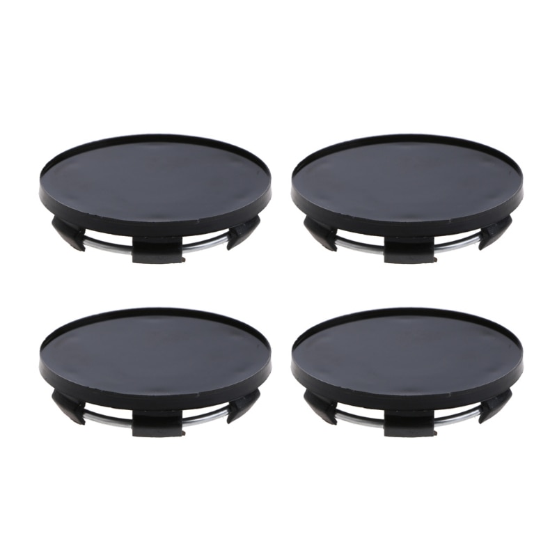4x universal 50.5mm hjul senter felg navdeksel deksel navkapsel dekk trim bil auto