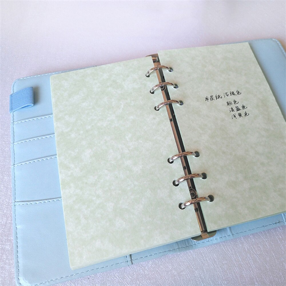Candy Color Notebook Papers A5 A6 Pages Planner Filler Paper Inside Page Stationery Office School Supplies
