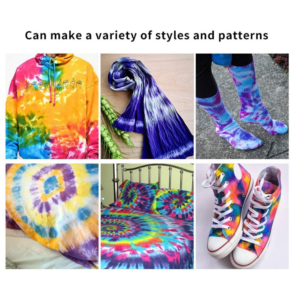 Home Powder Graffiti For Clothes Hand Painted Quick Drying DIY Tie-dye Kit Drawing Textile Fabric Scarves Adult Beginners
