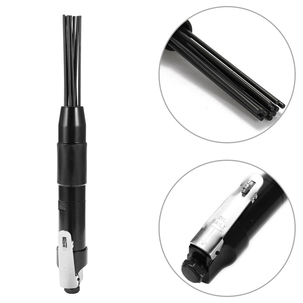 12 Needle Scaler Air Pneumatic Rust Corrosion Slag Polishing Machine Polisher Removing Deburring Tool SY43690 Removal Of Uneven