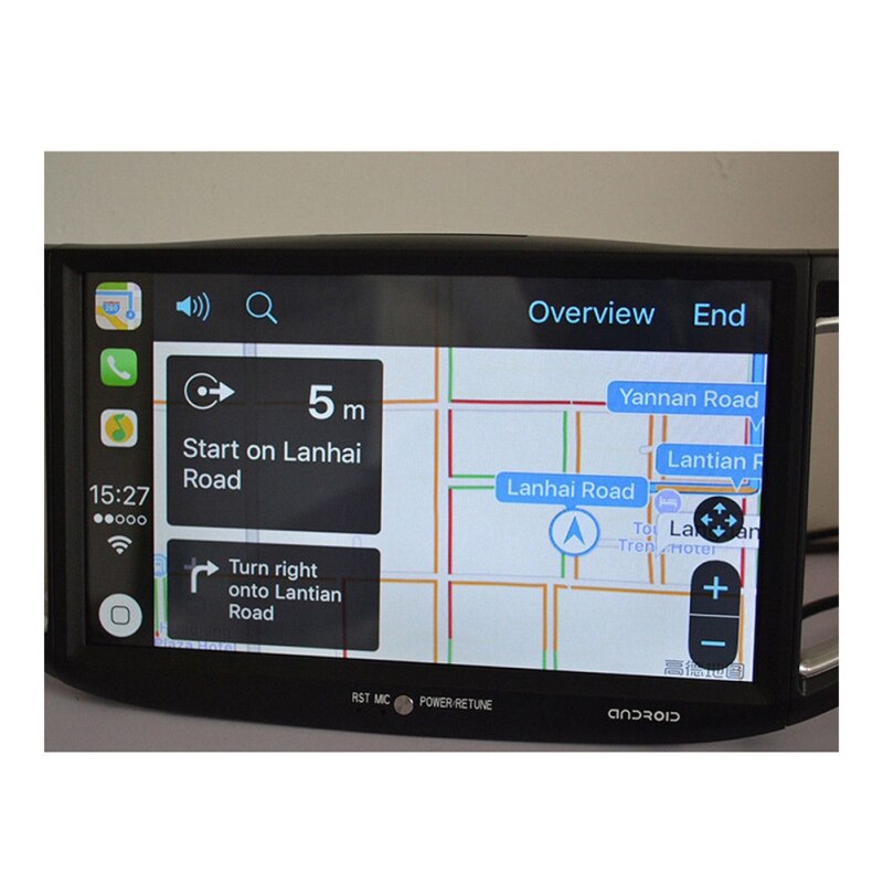 Dongle noir GPS USB Adater Smartphone connecter voiture affichage carte/musique/Navigation récepteur automatique pour Android IPhone voiture-jouer App