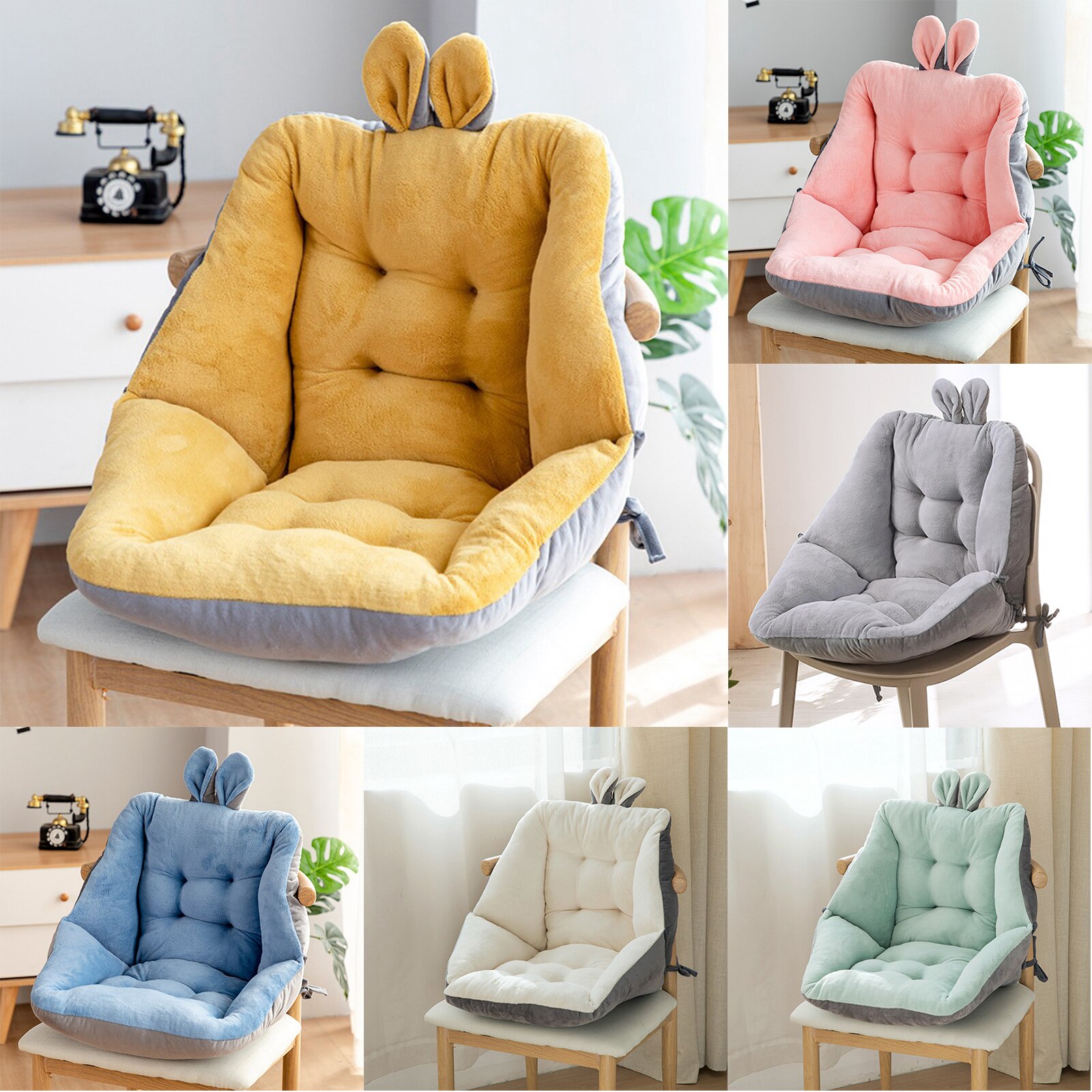 Armrest Egg Chair Seat Cushion Swing Rocking Chair Cushion Pad High Back Seat