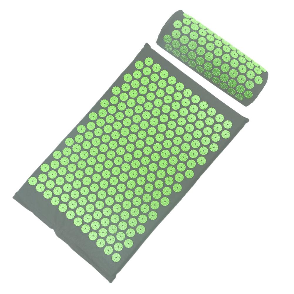 Acupressuur Massager Mat Ontspanning Relief Stress Tension Body Met Kussen: A1 Mat with Pillow