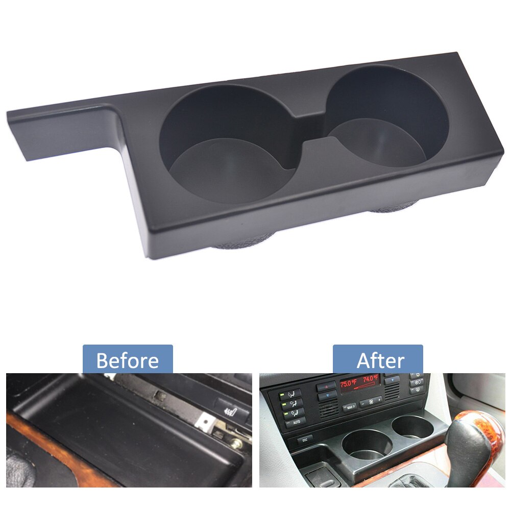 Coche para salpicadero 2 Agujero soporte para BMW E39 serie 5 528i 525i 530i M5 99-03