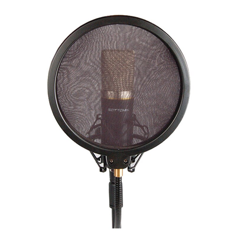 Gottomix Blowout Guard PF60 Dubbele Nylon Mesh Muziek Filter Opname Apparatuur Accessoires