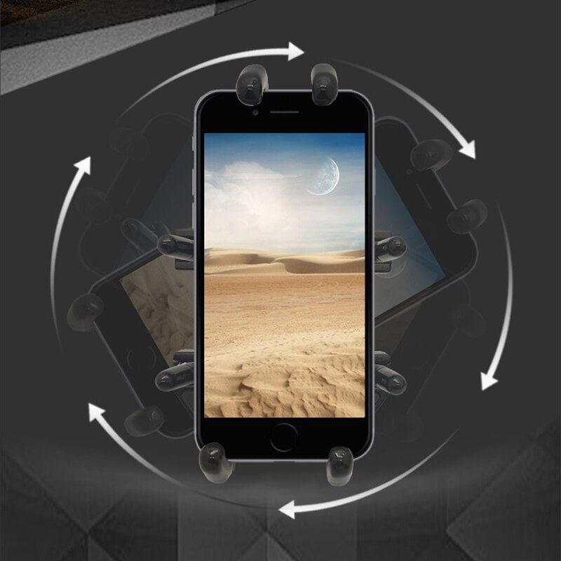 All Metal Construction Motorcycle Phone Mount 1" Ball Connection Heavy Duty Loaded Phone Holder Compatible with RAM 1 Inch Ball