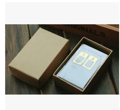 12 pcs/lot livre numérique en laiton carnet de voyage 12 en boîte