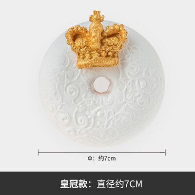 Simulation kage mad model bryllup platin donut dessert bord scene layout vindue dekoration skyde rekvisitter: Dyb safir